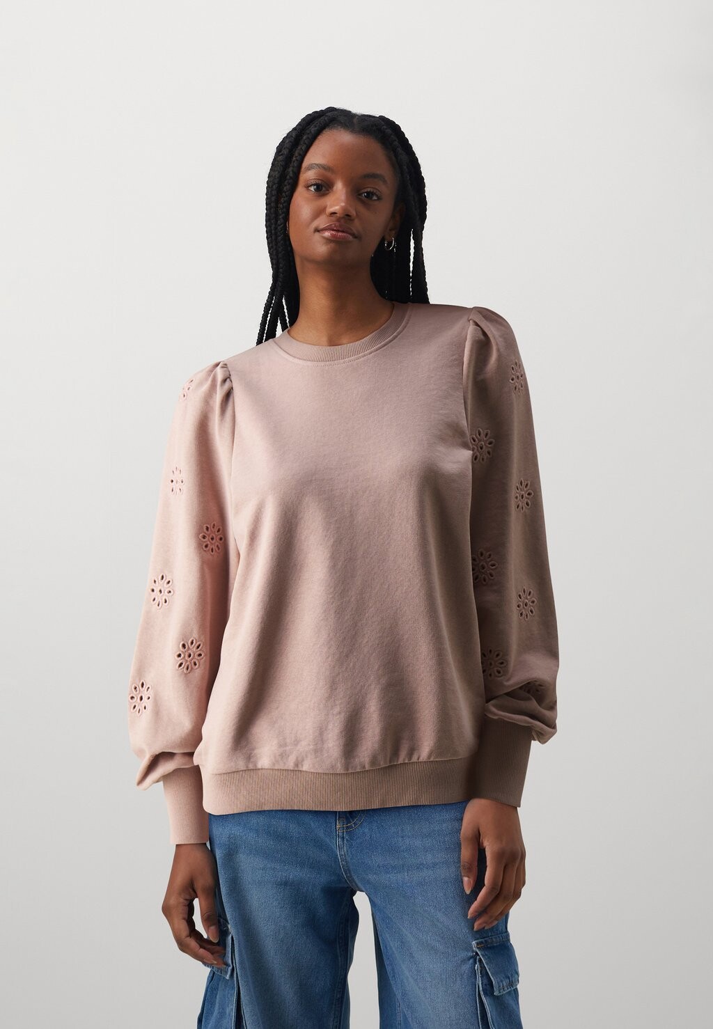 

Толстовка ONLFEMME EMBROIDERY ONLY, цвет woodrose