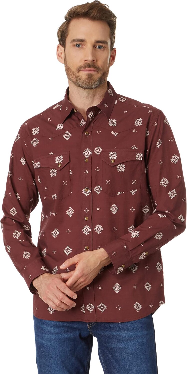 

Рубашка Ларами с длинным рукавом Pendleton, цвет Burgundy Red