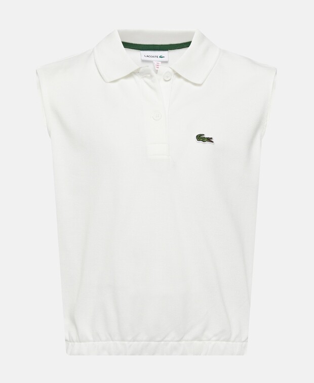 

Рубашка-поло без рукавов Lacoste, лаймовый