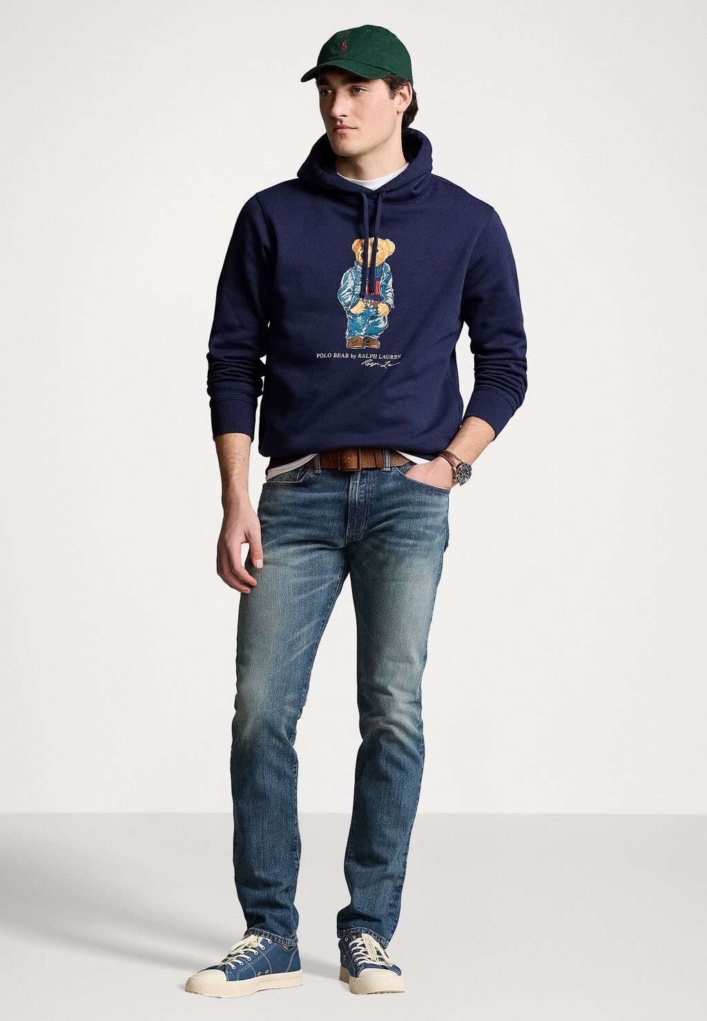 

Толстовка с капюшоном POLO BEAR FLEECE HOODIE Ralph Lauren, темно-синий