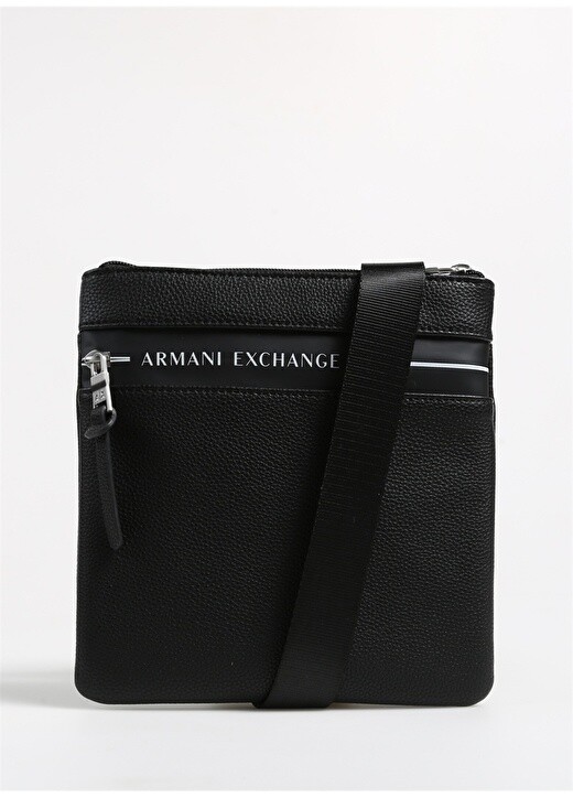 

Черная мужская сумка-мессенджер Armani Exchange