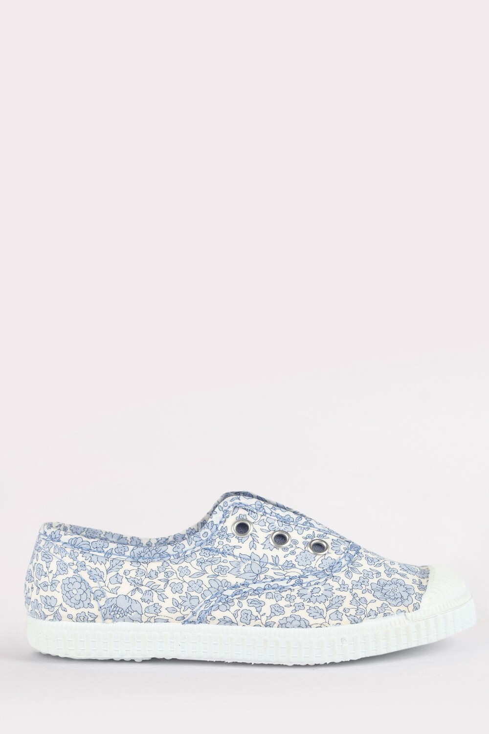 

Синие туфли из парусины с узором Liberty Danjo Coast Trotters London, синий