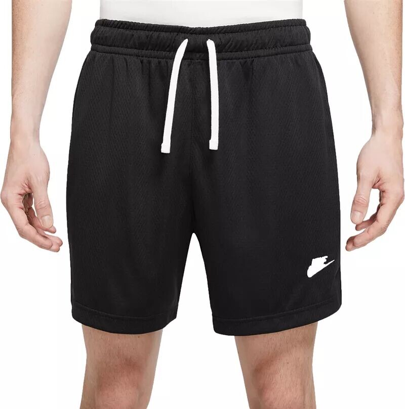 

Мужские шорты Nike Club с сетчатой ​​текстурой, черный