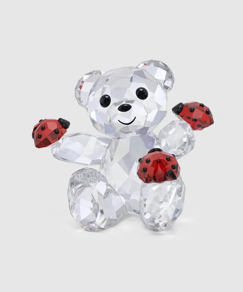 

Декоративная фигурка Swarovski Bear Kris Good Luck Bear, красный