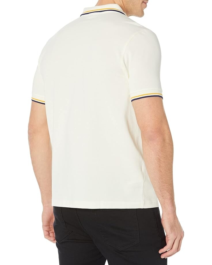 

Рубашка Fred Perry Twin Tipped Fred Perry Shirt, цвет Ecru/Golden Hour/French Navy