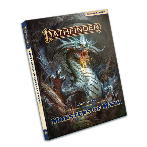 Книга Pathfinder Lost Omens: Monsters Of Myth книга pathfinder p2 absalom city of lost omens
