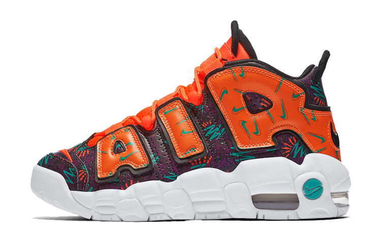 

Женские винтажные баскетбольные кроссовки Nike Air More Uptempo What The 90-е