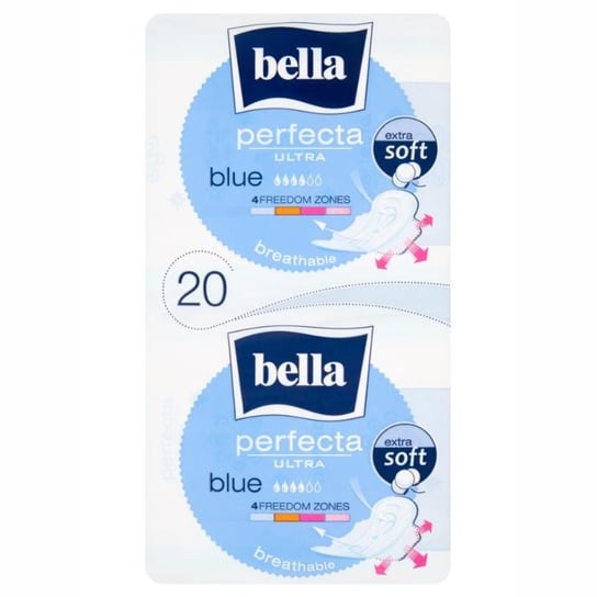 Прокладки гигиенические Bella perfecta ультра синие 20 шт.