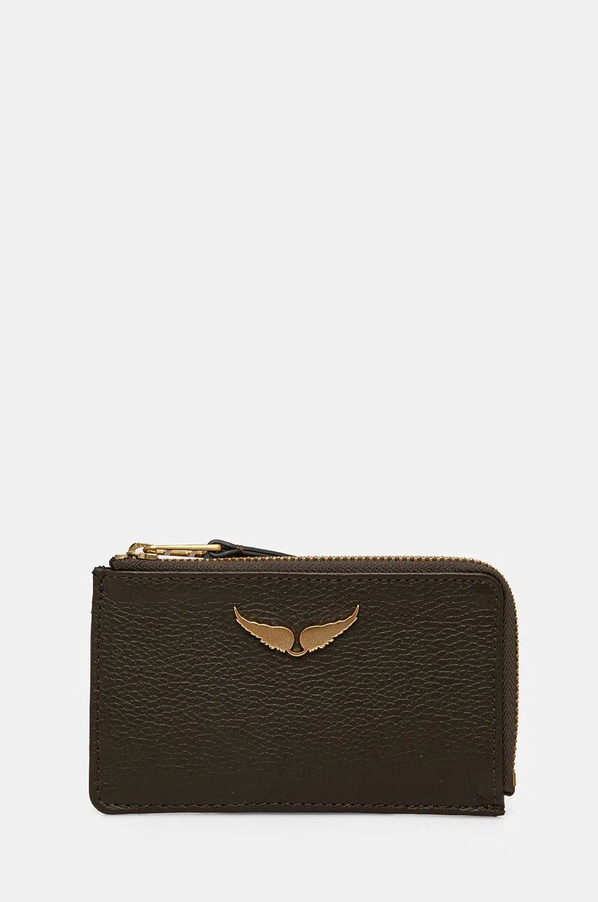 

Кожаный кошелек ZADIG&VOLTAIRE, зеленый