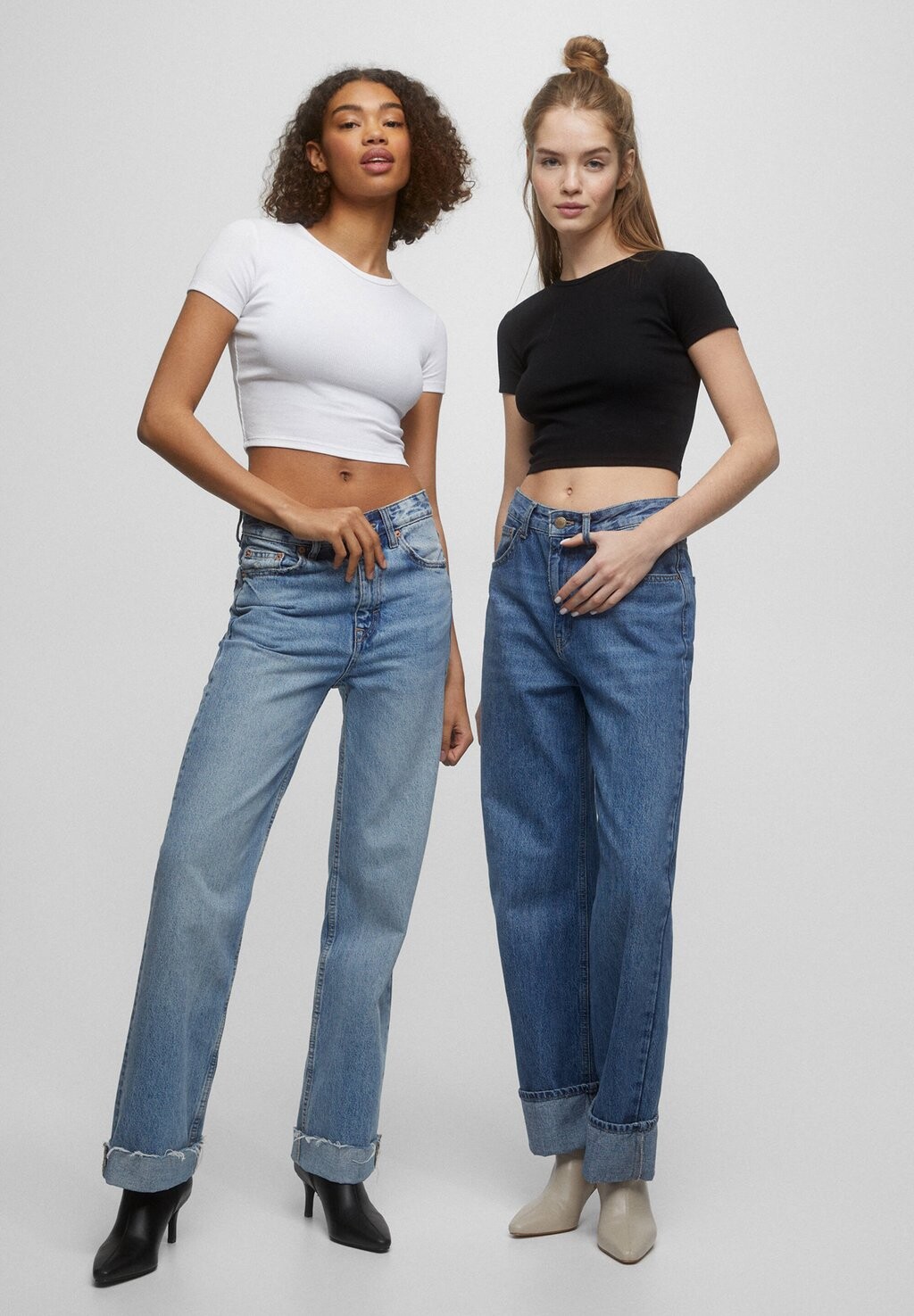 

Базовая футболка PULL&BEAR, белый