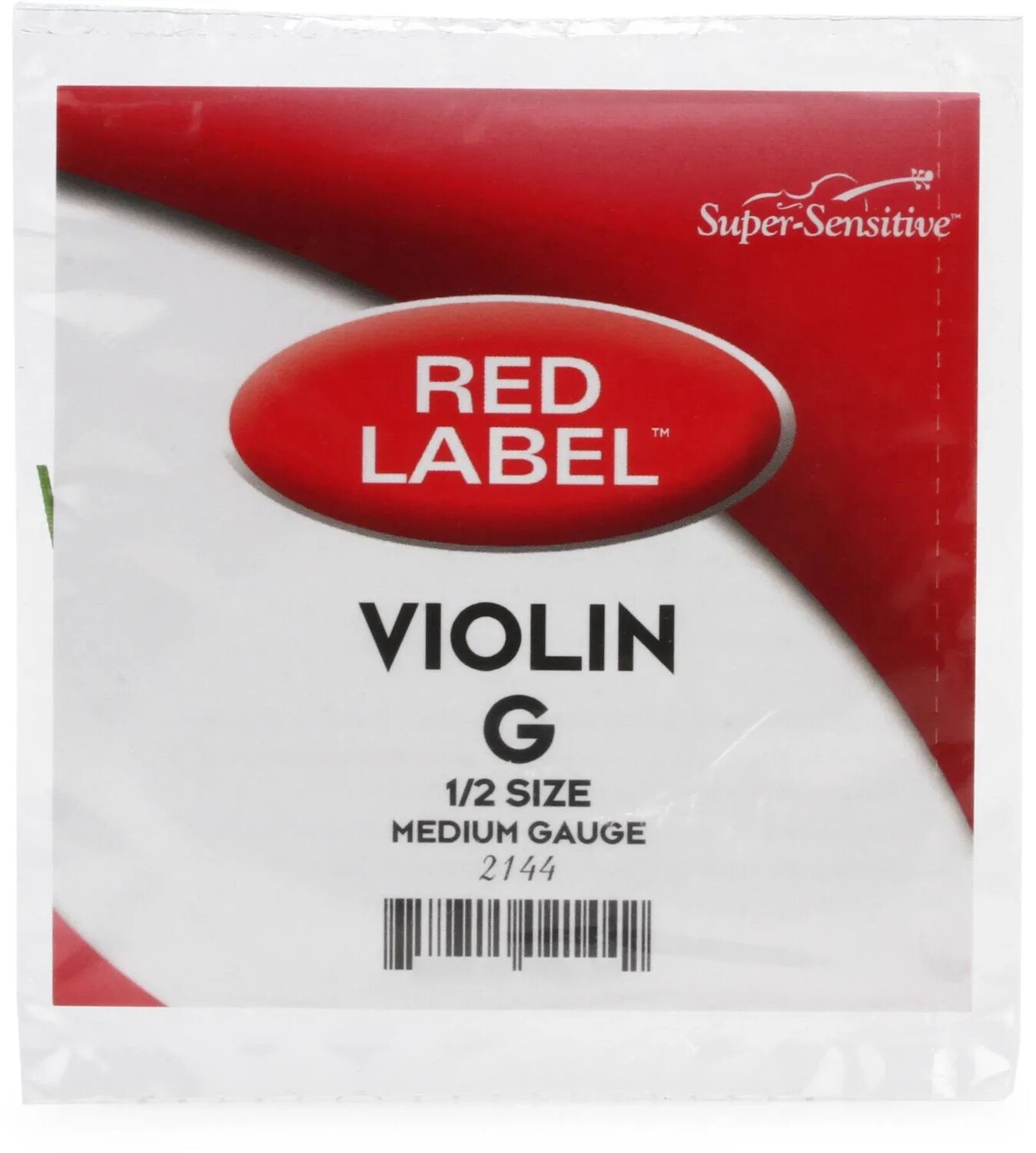 

Струна G для скрипки Super-Sensitive 2144 Red Label — размер 1/2