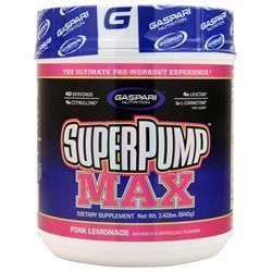 Gaspari Nutrition SuperPump Max Розовый лимонад 1,41 фунта gaspari nutrition доказанный eaa s blueberry acai 390 грамм