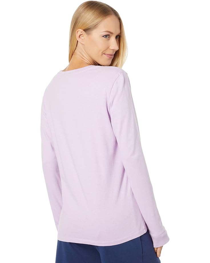 

Футболка Life is Good LIG Multi-Stack Long Sleeve Crusher Tee, цвет Lilac Purple