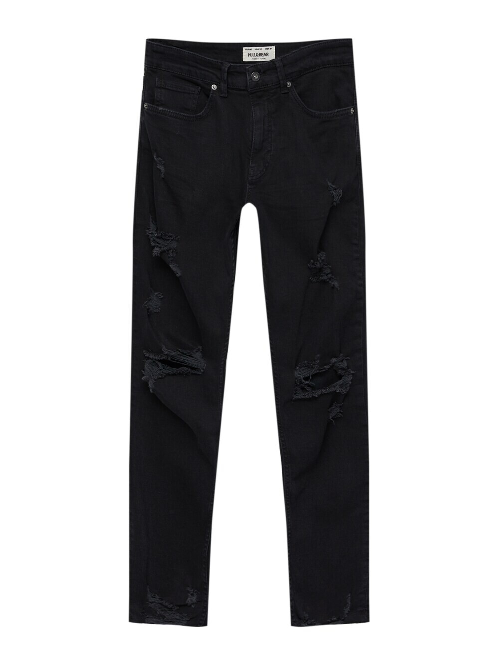 

Узкие джинсы Pull&Bear, черный