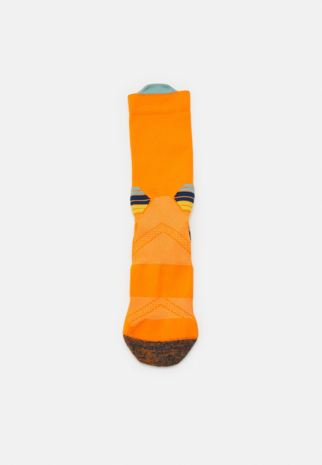 спортивные носки performance run crew sock unisex asics цвет black Спортивные носки FUJITRAIL RUN CREW SOCK UNISEX ASICS, оранжевый