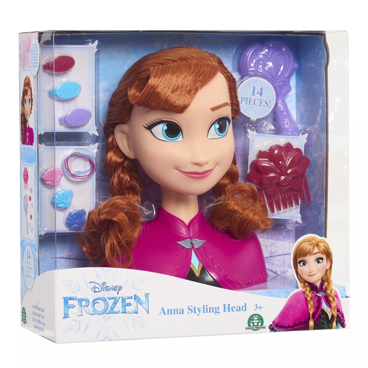 

Укладка головы Анны из мультфильма «Холодное сердце 2» от Disney Disney
