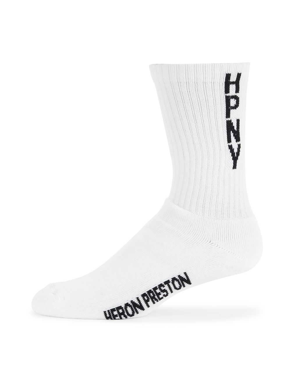 Длинные носки HPNY Heron Preston, белый футболка heron preston hpny черный белый