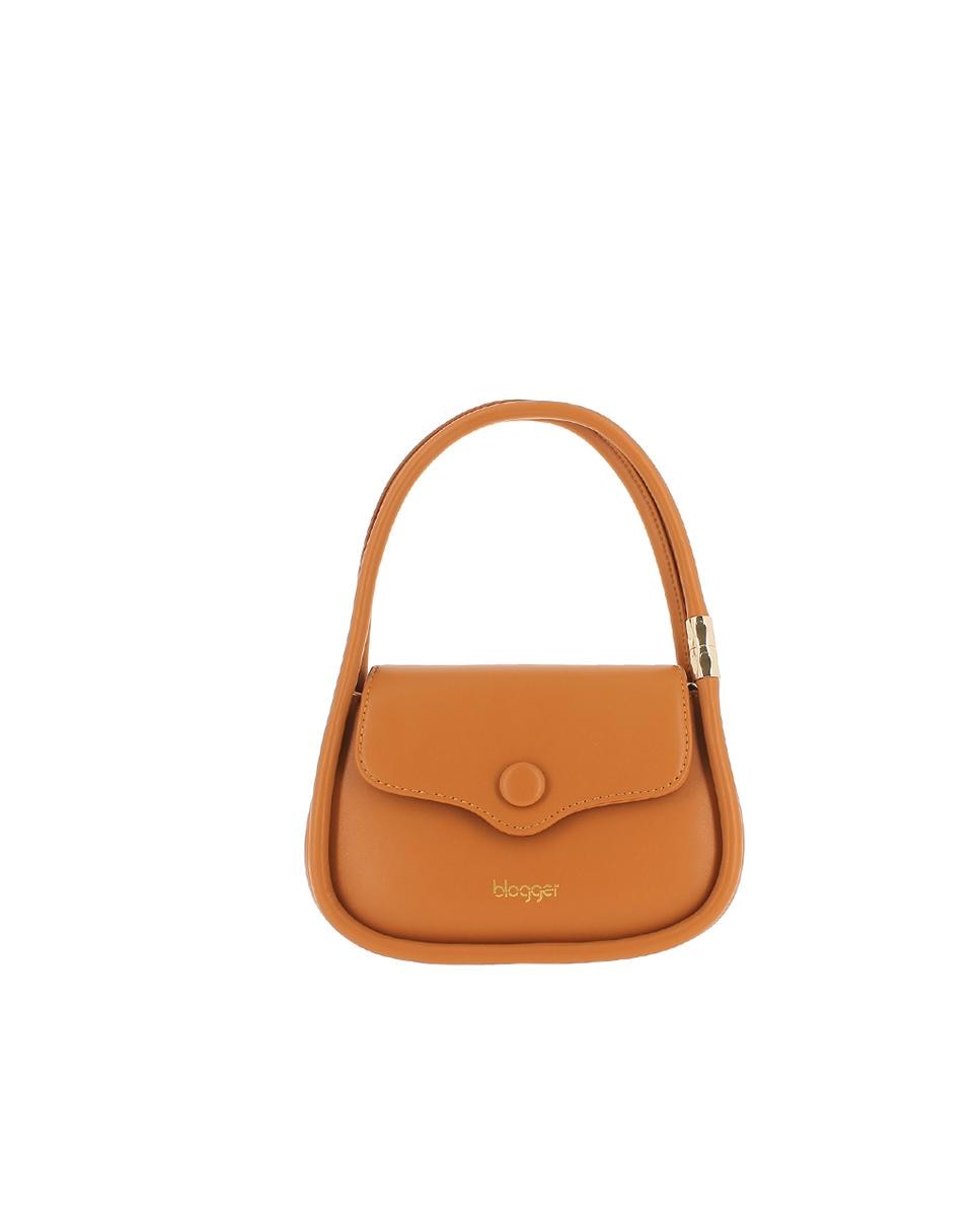 Мини-сумочка со съемной ручкой Blogger, коричневый