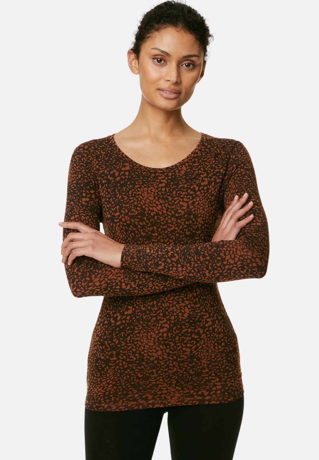 

Майка 2 Pack Thermal Heatgen Animal Marks & Spencer, цвет black mix