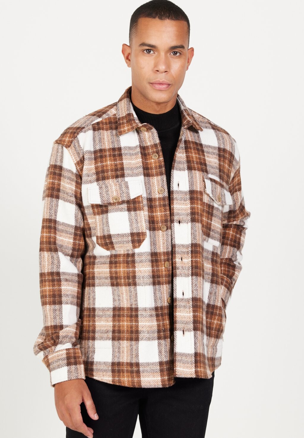 

Легкая куртка FIT AC&CO / ALTINYILDIZ CLASSICS, цвет Oversize Fit Shirt Jacket