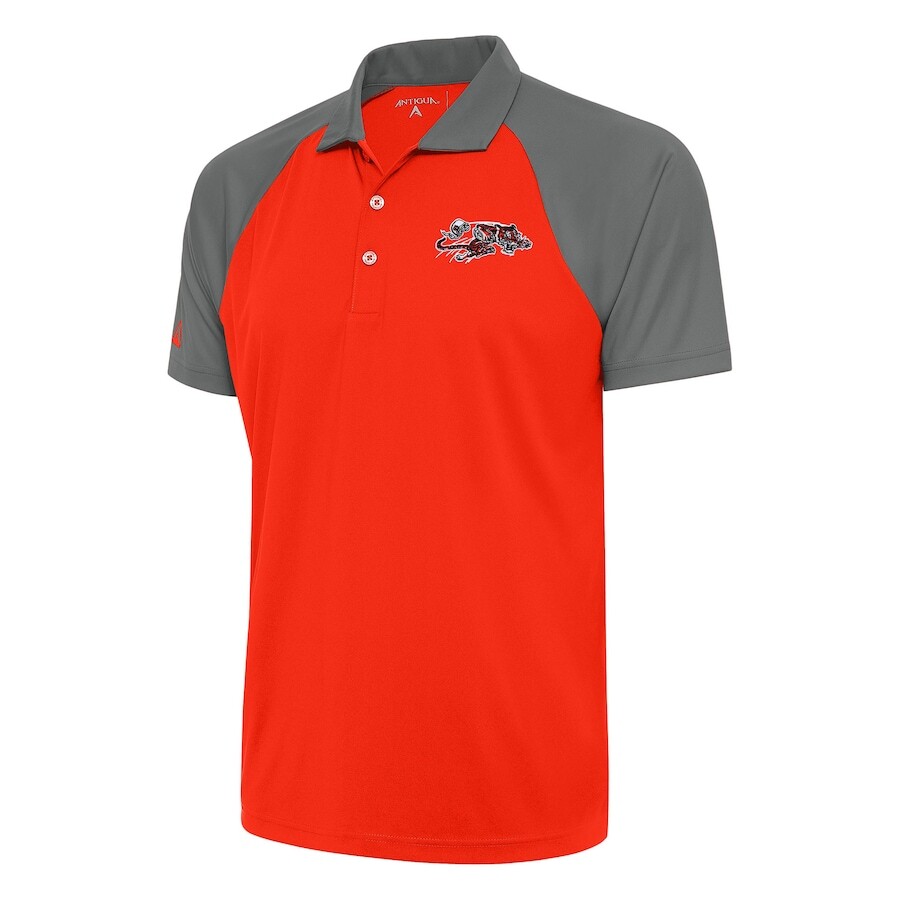 

Поло с коротким рукавом Antigua Cincinnati Bengals, оранжевый