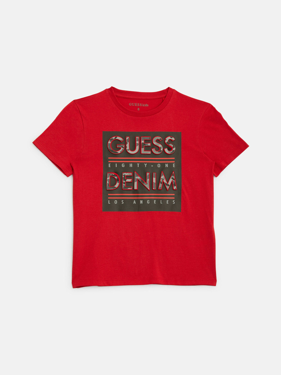 

Футболка с логотипом Kalin (7–16) Guess Factory, цвет Varsity Red