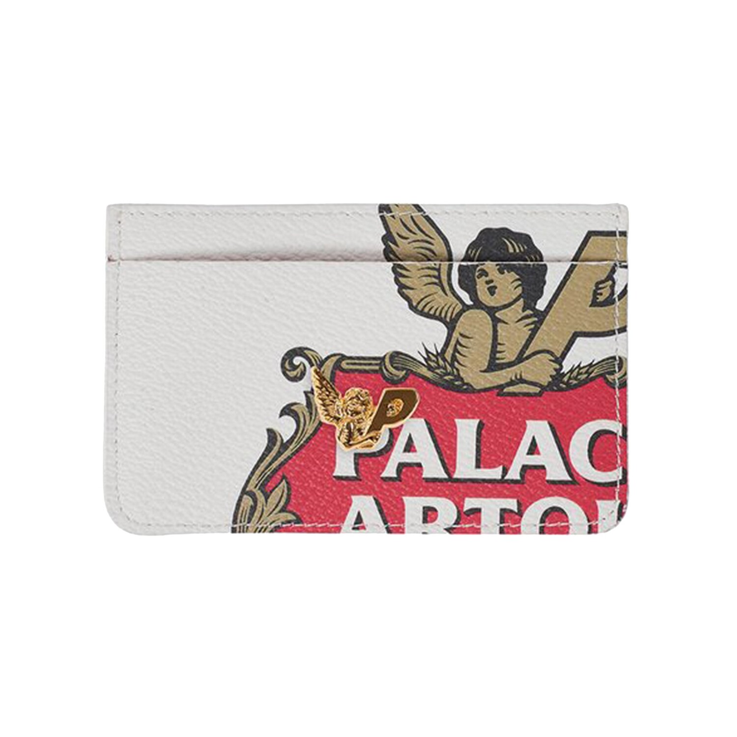 Визитница Palace x Stella Artois, кремовая толстовка palace x stella artois hood gold золотой