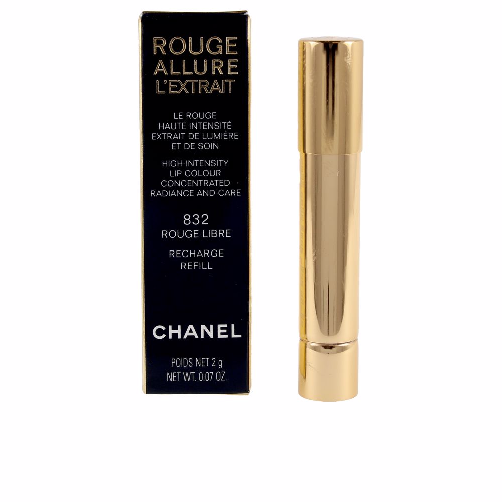Губная помада Rouge allure l’extrait lipstick recharge Chanel, 1 шт, rouge libre-832 цена и фото