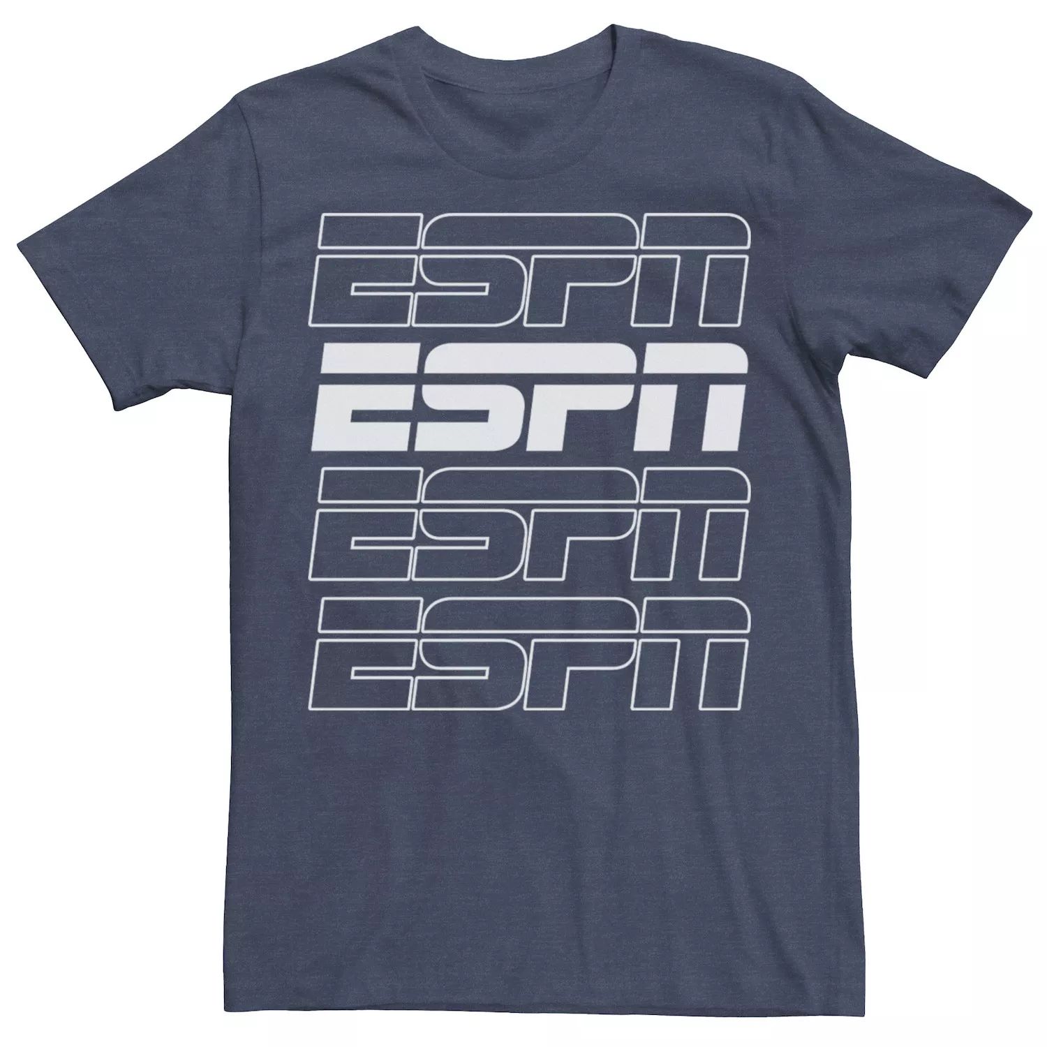 Мужская белая футболка с логотипом ESPN Licensed Character