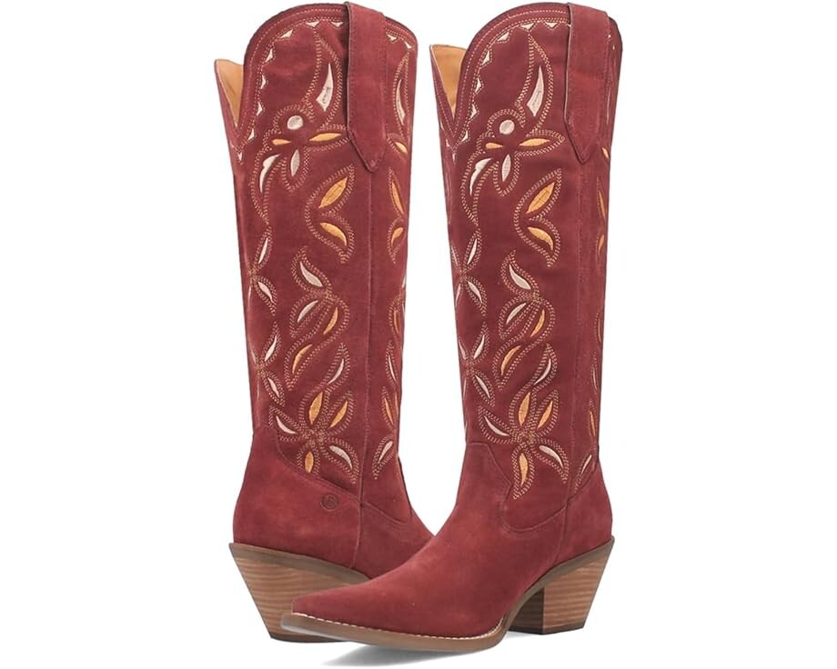 

Ботинки Dingo Bandelera Leather Boot, бордовый