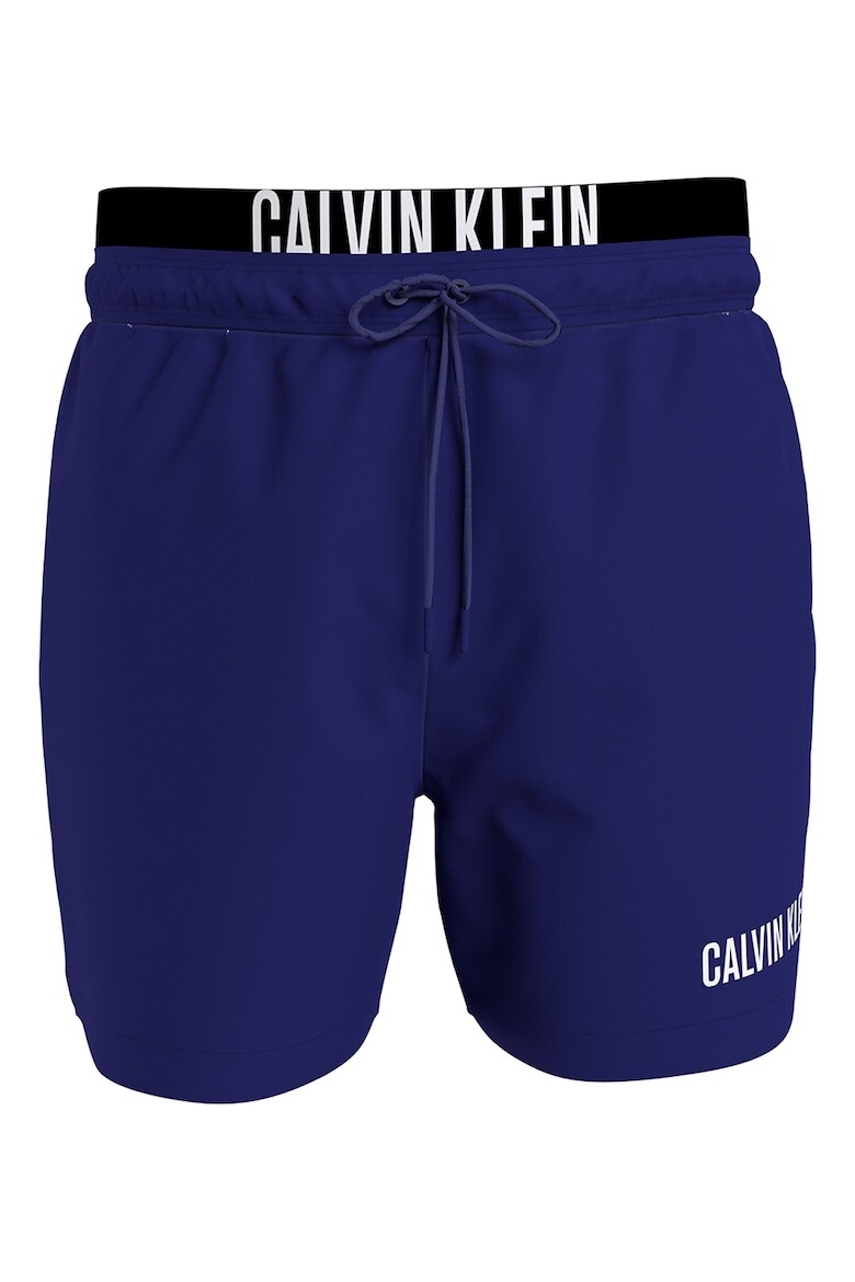 

Шорты для плавания с логотипом на талии Calvin Klein, белый