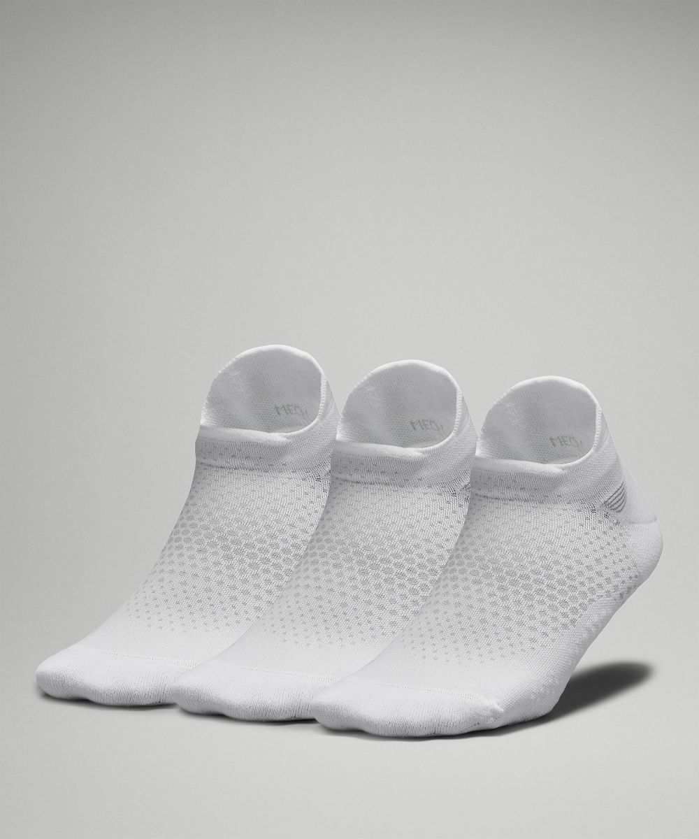 Женские носки для бега MacroPillow Tab средней амортизации 3 шт Lululemon, белый