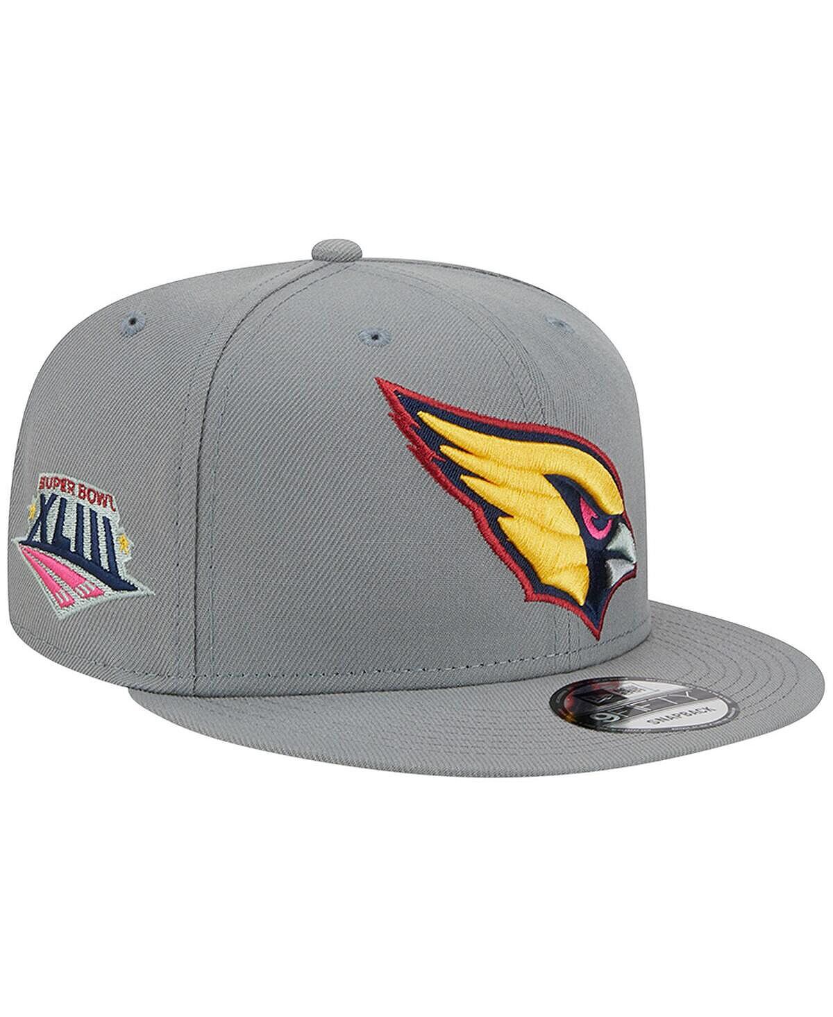 

Мужская серая кепка Arizona Cardinals Color Pack Multi 9FIFTY Snapback New Era
