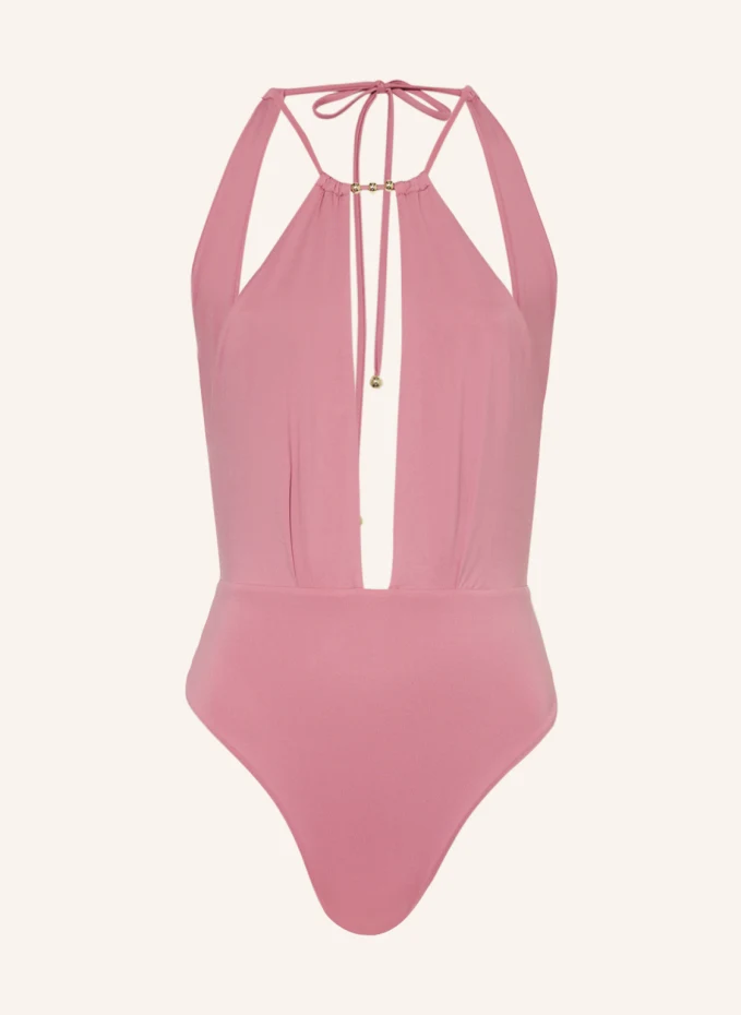 

Купальник с высоким воротником claris Max Mara Beachwear, фиолетовый