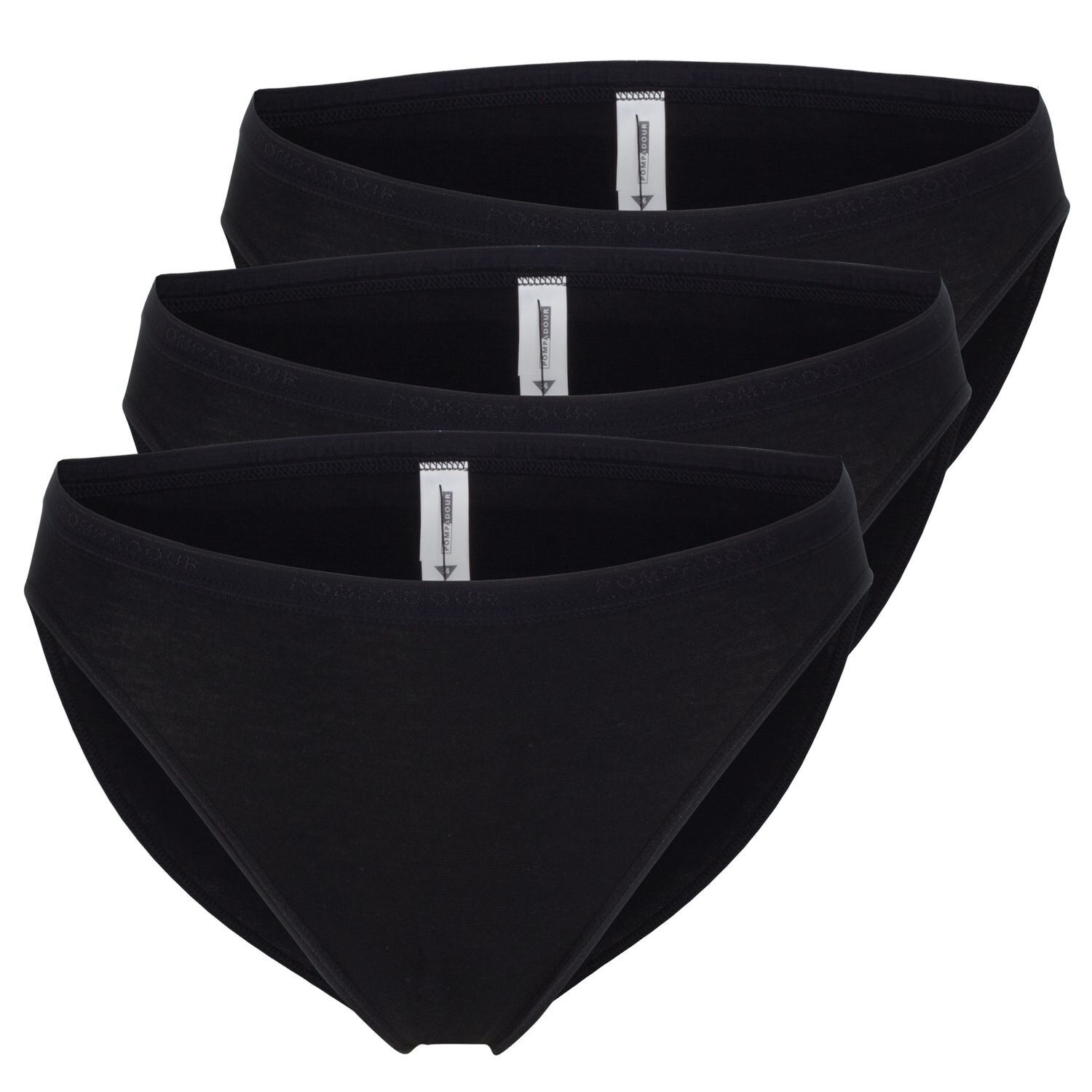 

Трусы Pompadour Bikinis 3er Pack, черный