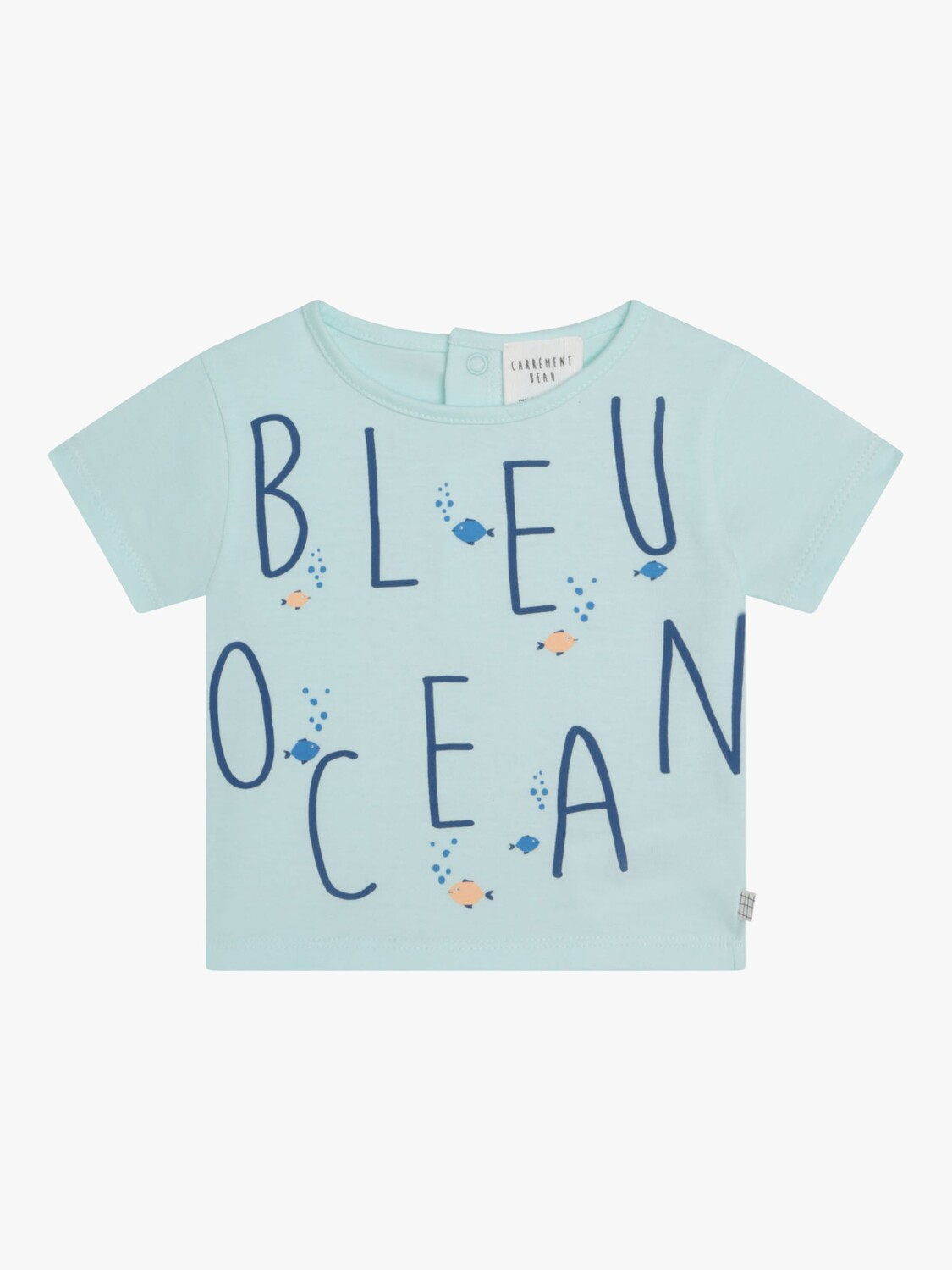 

Футболка с короткими рукавами Carrément Beau Baby, зеленая, бирюзовая, Зеленый