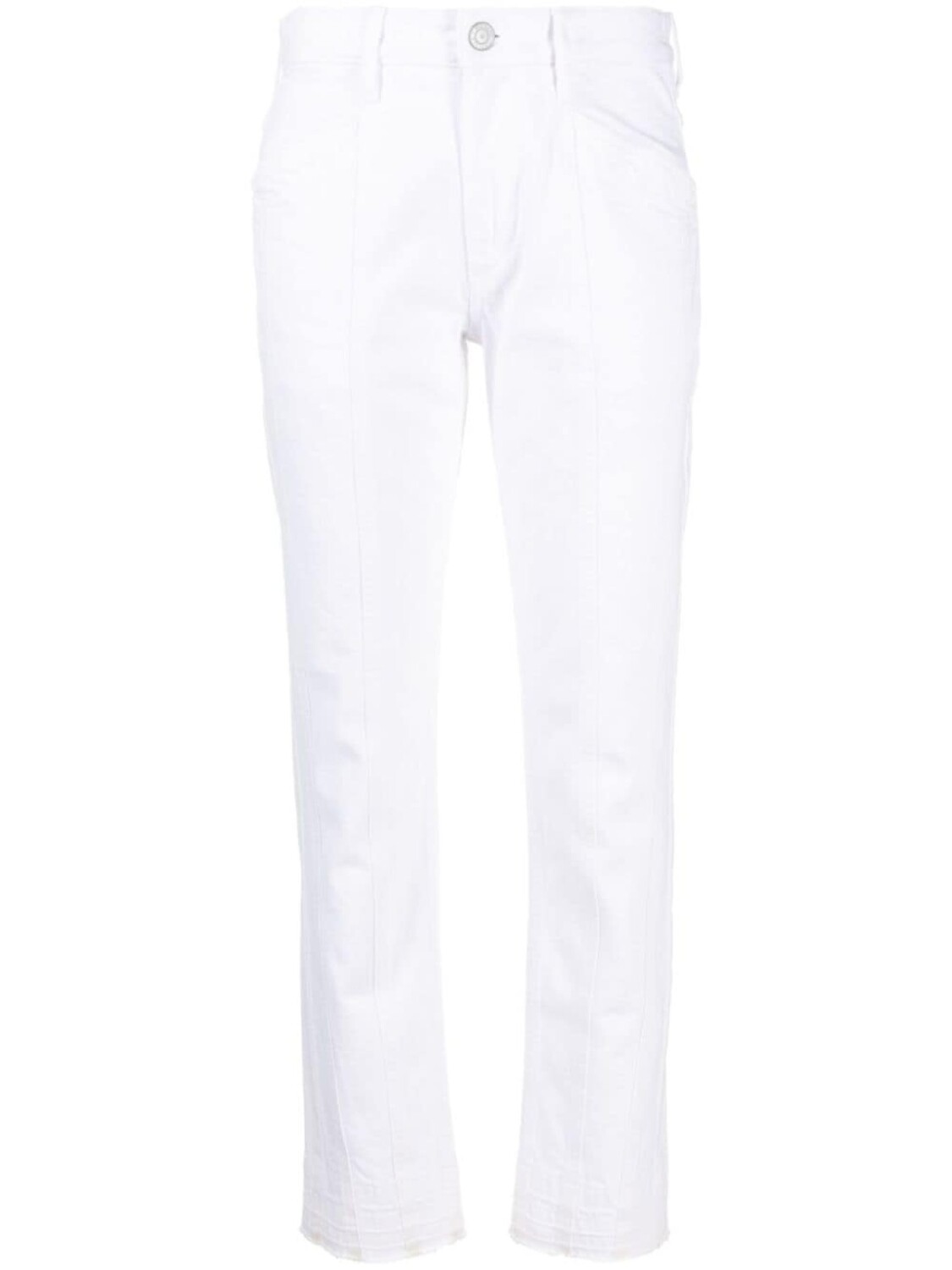 

Marant Étoile укороченные джинсы Sulanoa, белый