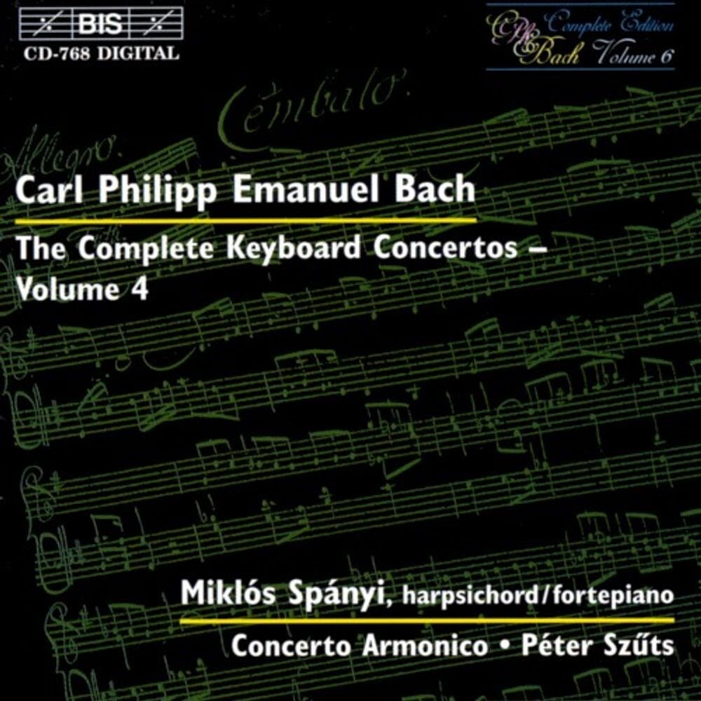 

Диск CD Comp Con(s) Kbd Vol. 4 - C.P.E. Bach