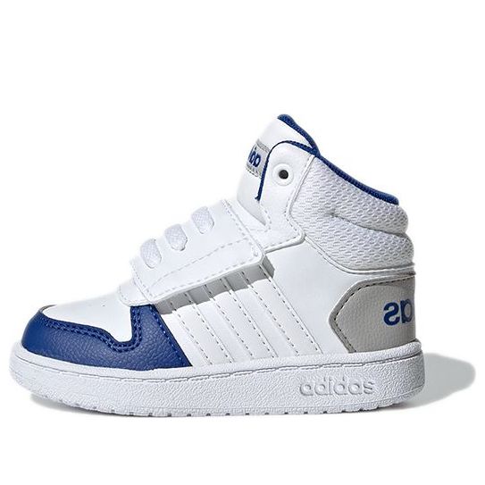 Кроссовки (TD) adidas neo Hoops Mid 2.0 I White/Blue, белый