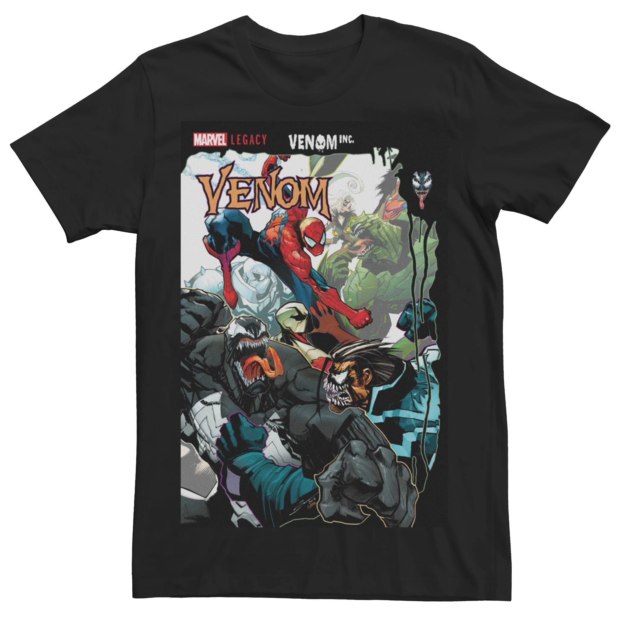 Мужская футболка Marvel Universe Venom Licensed Character