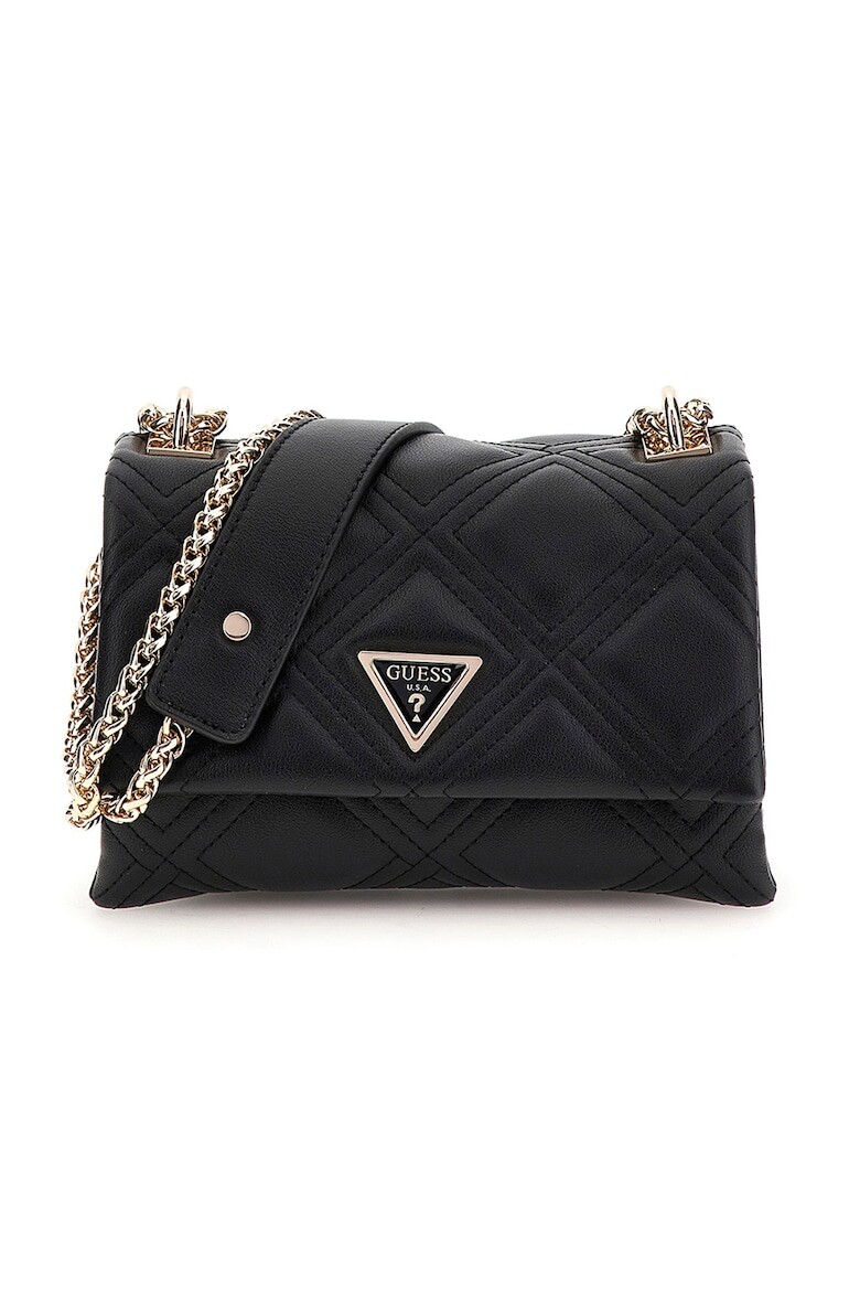 

Сумка Deesa из экокожи с клапаном Guess, черный