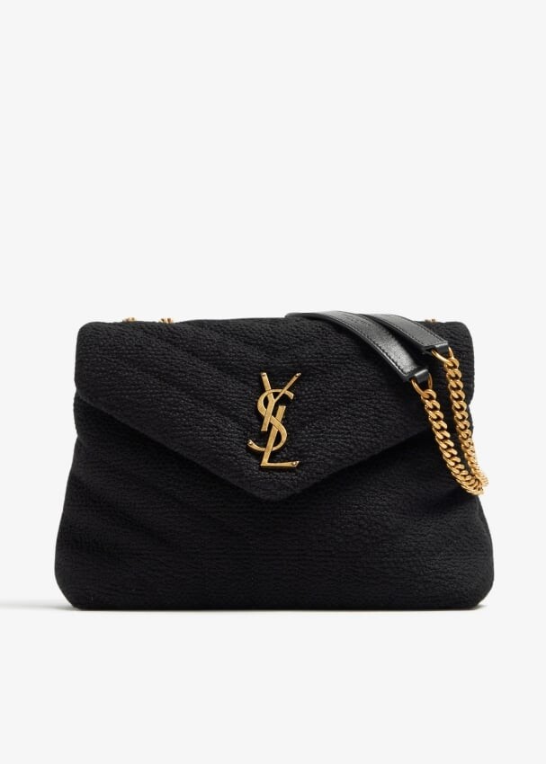 

Сумка Saint Laurent Loulou Small Chain, черный