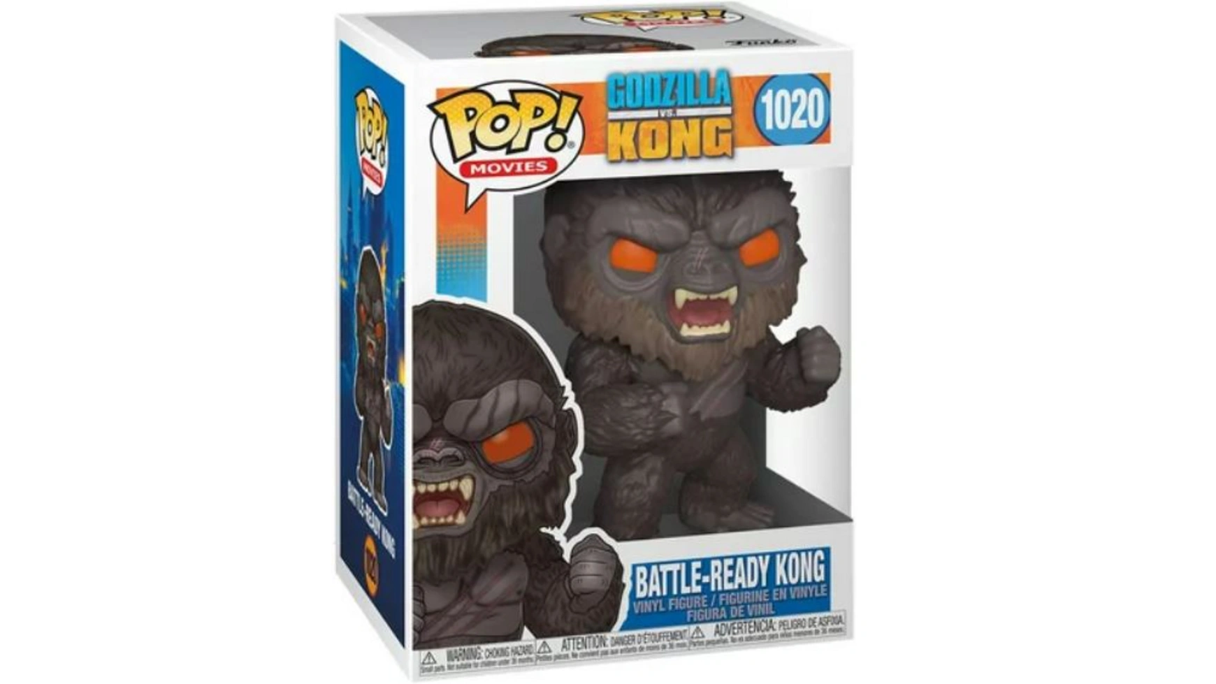 Funko - Pop! Годзилла против Конга Kong Angry Vinyl фигурка конга godzilla vs kong kong 3 3 4 inch pop vinyl figure 1021