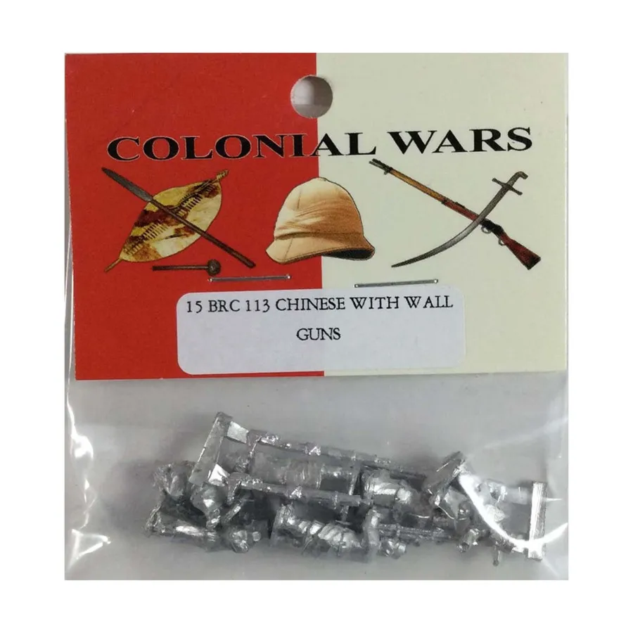 

Китайцы с настенными пистолетами, Colonial Wars - Boxer Rebellion (15mm) (Blue Moon)