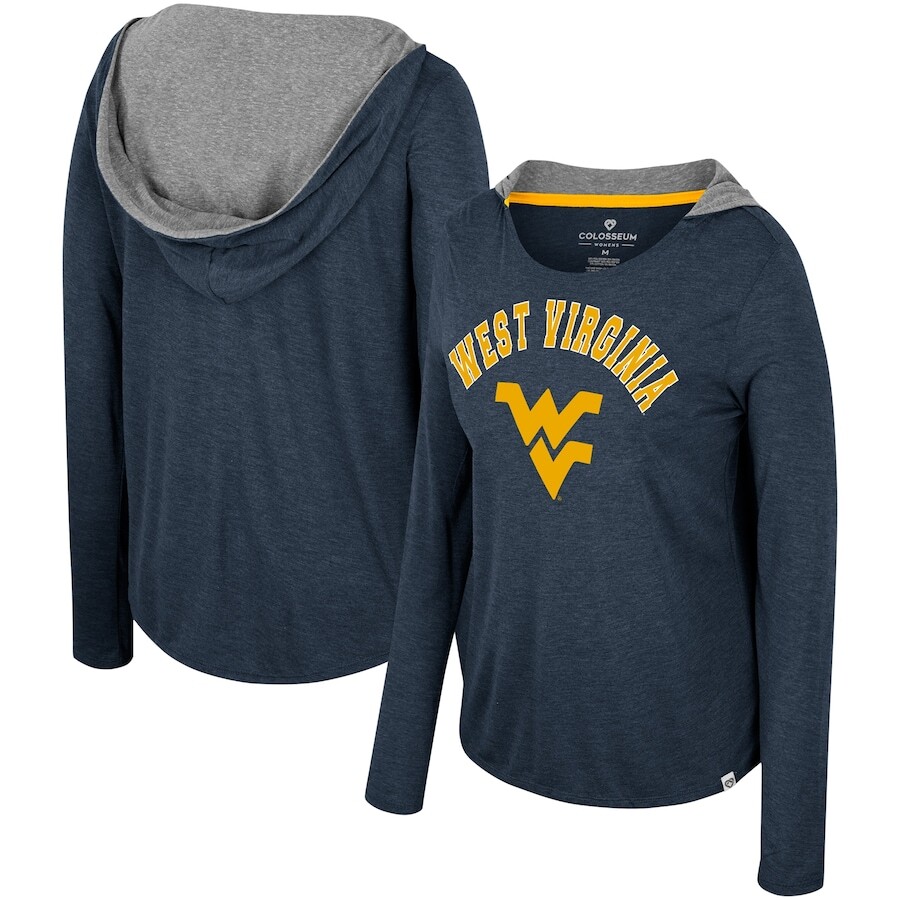 

Футболка с длинным рукавом Colosseum West Virginia Mountaineers, нави