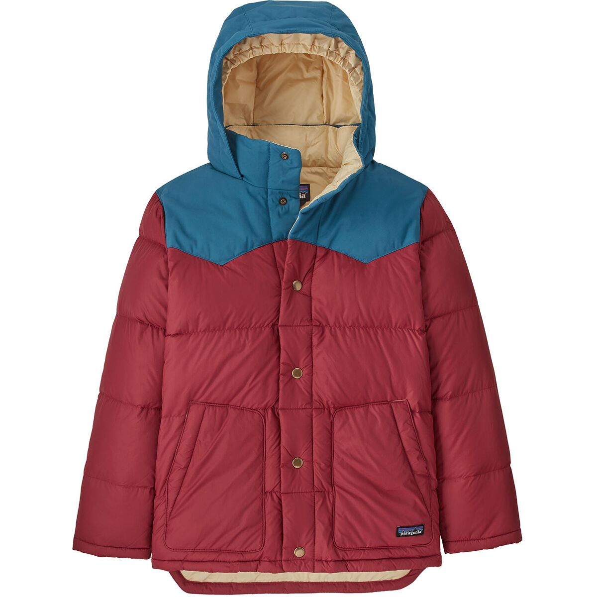 Пуховик bivy с капюшоном – для мальчиков Patagonia, красный куртка patagonia men s silent down jacket m