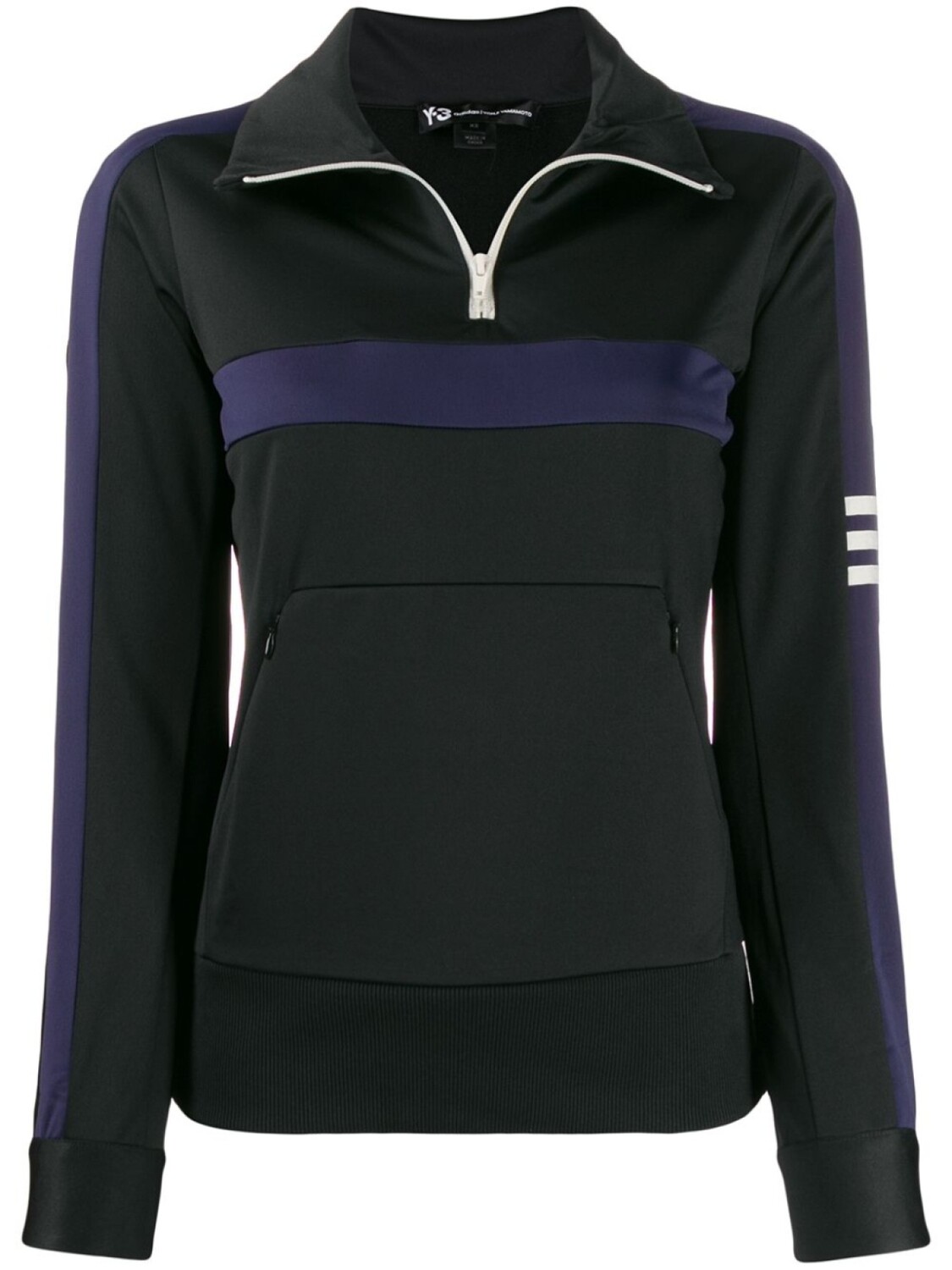 

Y-3 толстовка со вставками, черный