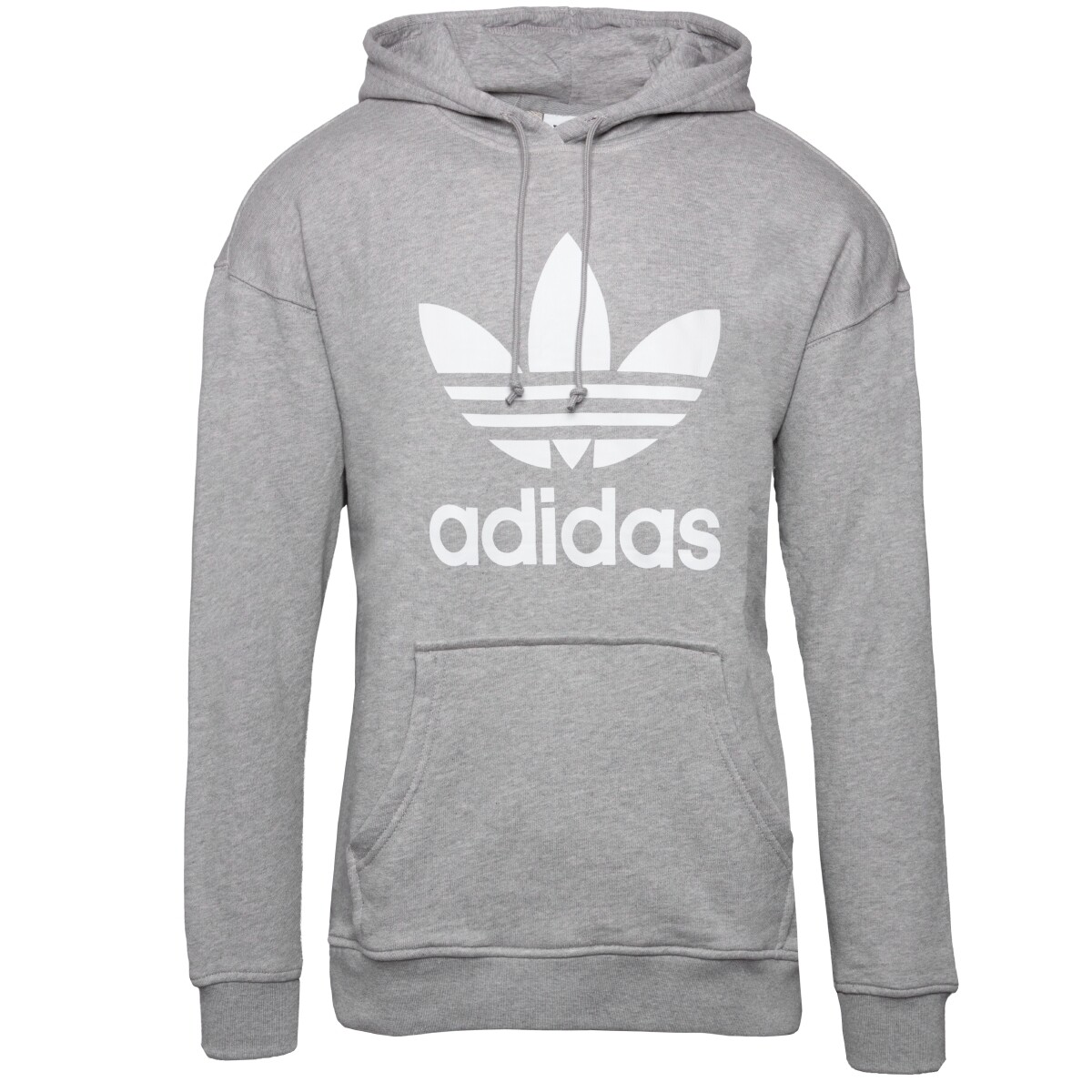 

Толстовка Adidas originals Kapuzenpullover Trefoil, серый