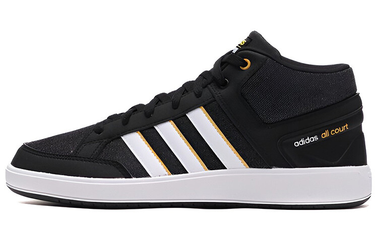 

Теннисные кроссовки Adidas All Court Mid, черный/белый