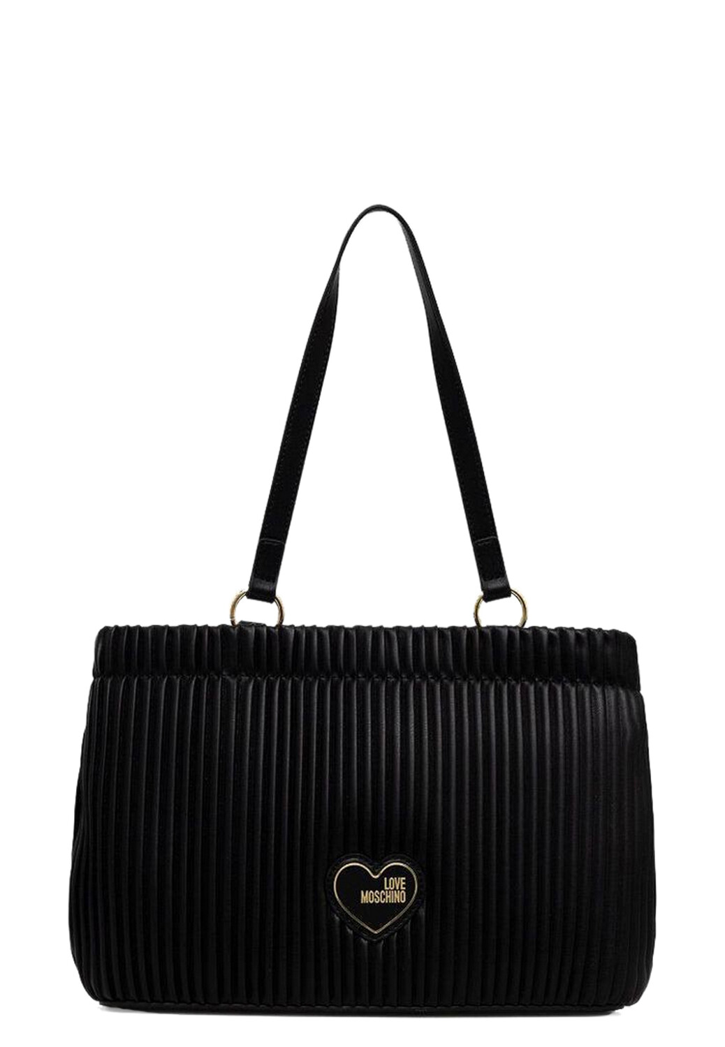 

Сумка Love Moschino Handtasche Borsa Pleated, неро